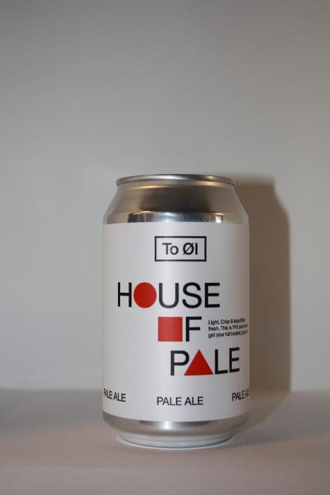 Bière - TO OL CITY - House of Pale - Pale Ale 33cl