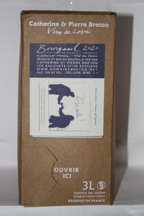 Domaine Breton - Cuvée Trinch - AOP Bourgueuil - Bib 3L