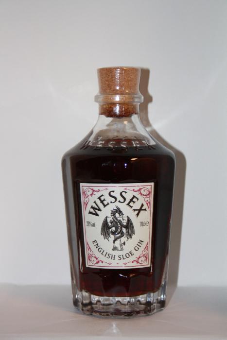 Gin - Wessex - Liqueur de gin English Sloe - 70cl