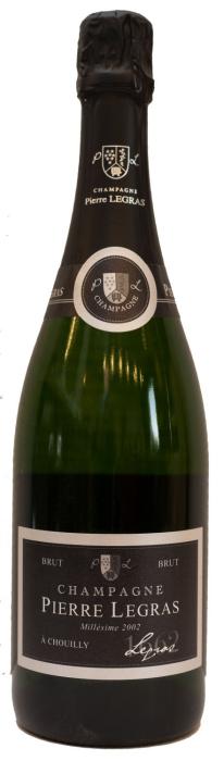 Champagne Pierre Legras - Brut - Millésime 2002